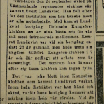 Minnesruna över Evert Lundkvist, Från Stormklockan