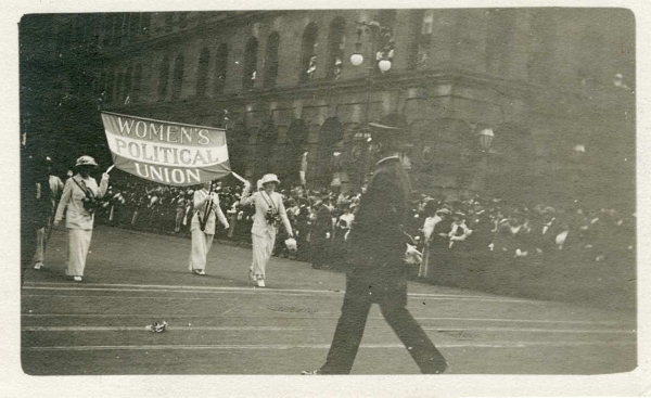 Suffragettmarsh, New York 1913