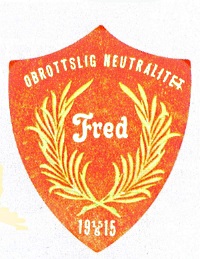 Socialdemokratiska ungdomsförbundets fredsmärke, 1915