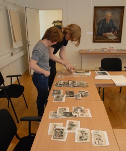 Petra Bauer arbetar med fotograf Svante Larsson med sitt kommande projekt för Göteborgsbiennalen 2015 Petra Bauer arbetar med kommande projekt för Göteborgsbiennalen 2015