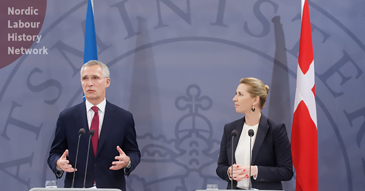 Danish PM Mette Frederiksen and NATO General Secretary Jens Stoltenberg (NO) Photo: NATO.