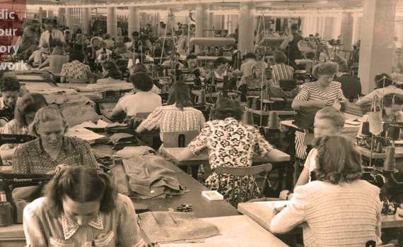 Algots factory, photo: The Textile Museum of Sweden