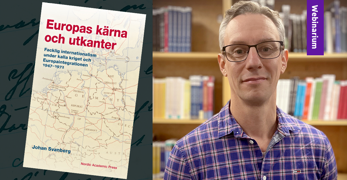 Johan Svanberg och boken Europas kärna och utkanter