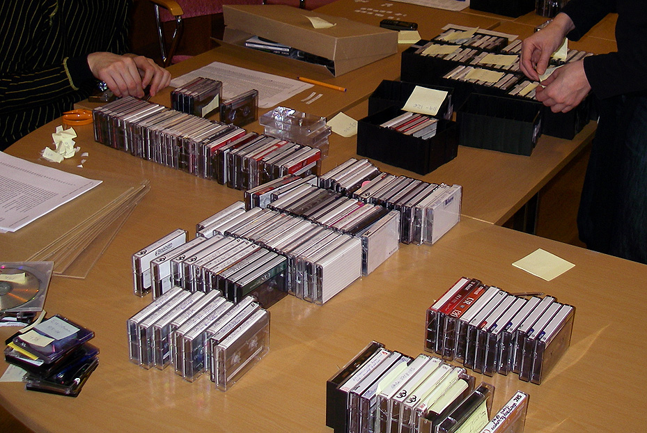 Märkning av kassetter