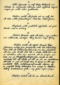 Ur protokollet från ett medlemsmöte i Katarina SDUK 25 februari 1919
