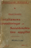 Eduard Bernstein: Socialismens förutsättningar och socialdemokratins uppgifter