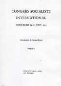 Congrès Socialiste International, Amsterdam 14-20 Aout 1904