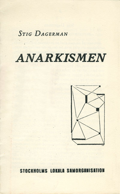 Anarkismen / Stig Dagerman